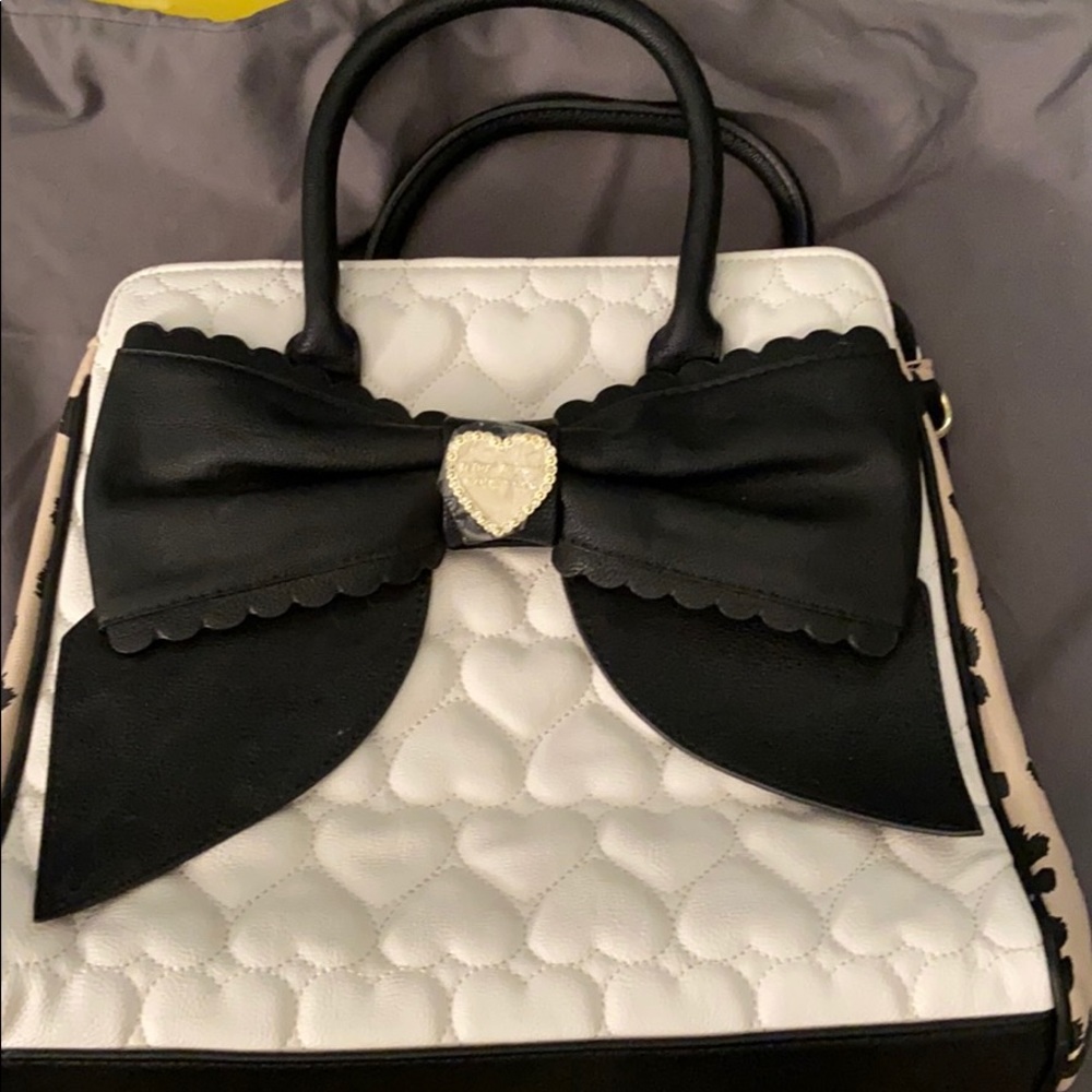 Large Big Bow Betsy Johnson Large Purse